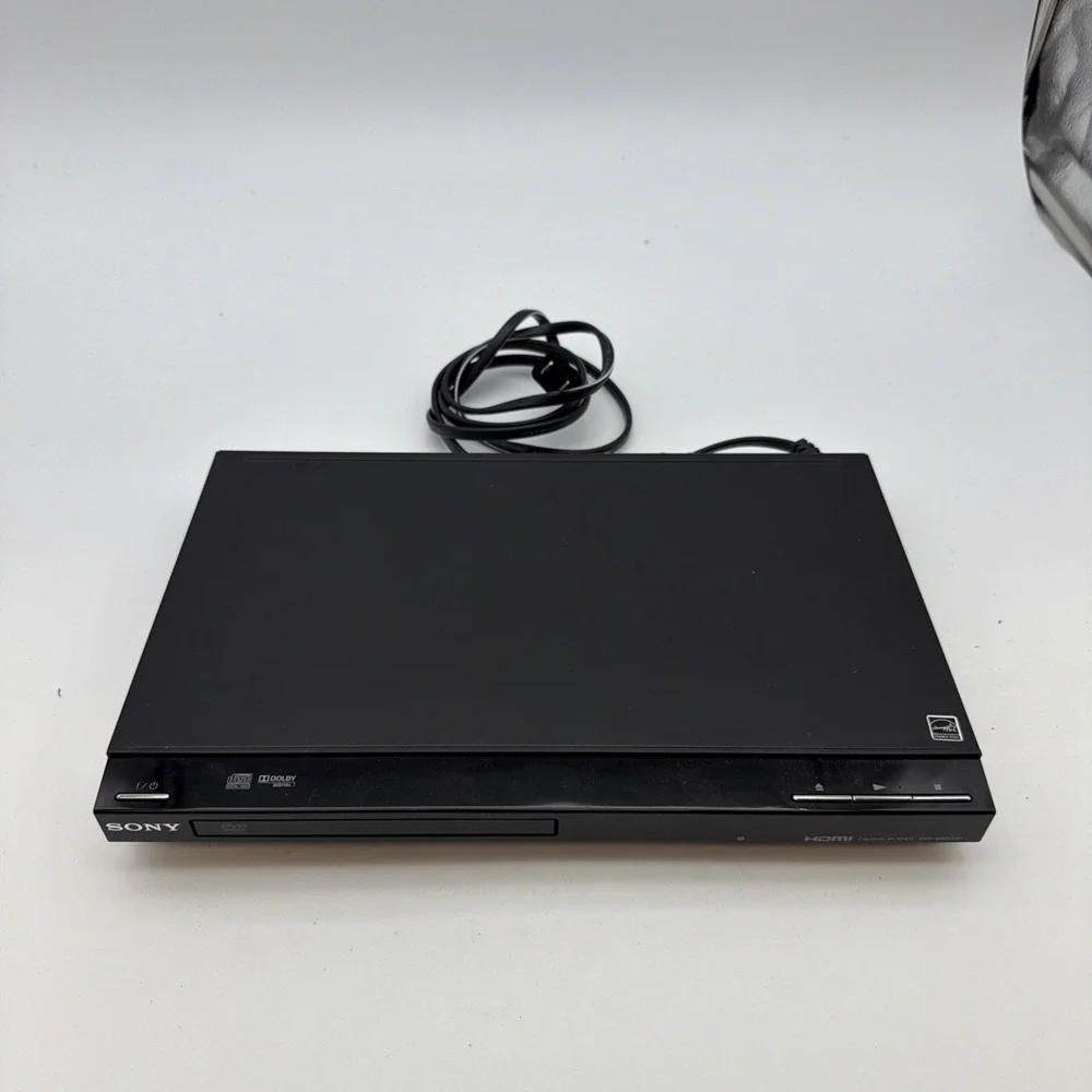 Sony DVP-SR500H DVD Player 1080p Upscaling HDMI Tested No Remote